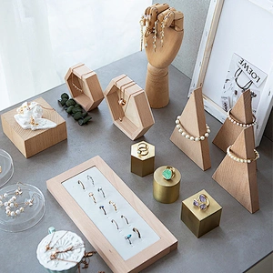 Jewelry display rack necklace earrings jewelry shop window shooting props ornaments jewelry display set