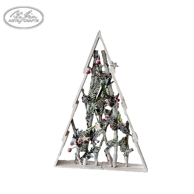 Wholesale decoration supplies wooden Christmas tree