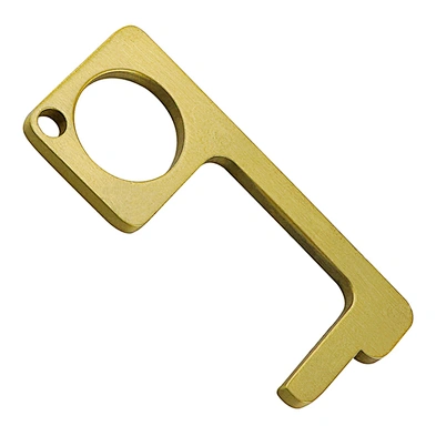 Fast Delivery Sterilization Prevent Infection Zinc Alloy No Touch Door Opener Keychain