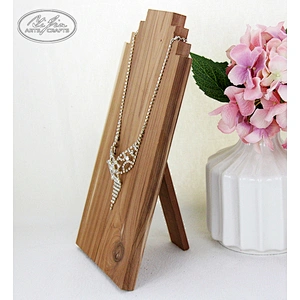 Vintage style custom made wooden bust necklace display