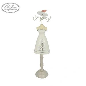 Polyresin vintage home decor mannequin jewelry display holder