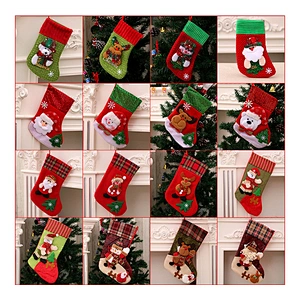 Wholesale Custom Logo Christmas Decoration Bulk Christmas Stockings