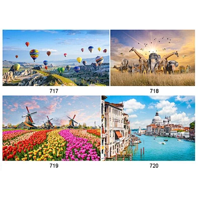 E-friendly paper puzzle ,high quality customized jigsaw puzzle, new design puzzle 500 pieces for entertainment