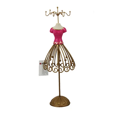 Shop decor metal black doll jewelry mannequin display holder