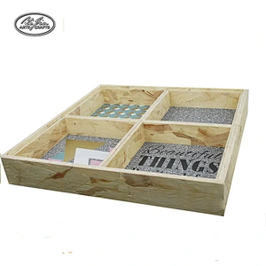 Wholesale customized good quality wooden jewellery display tray
