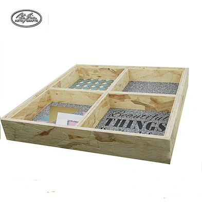 Wholesale customized good quality wooden jewellery display tray