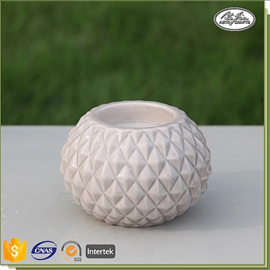Home decoration customized small ceramic candle holder