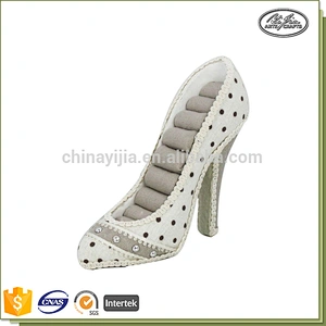 Customized High Heel Shoe Crafts Jewelry Ring Holder