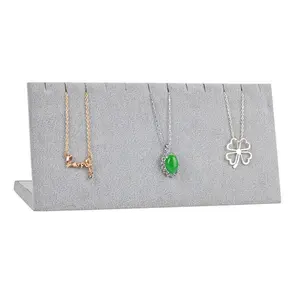 Jewelry frame gold and silver jewelry jade display props necklace rack earrings earrings pendant storage board display rack