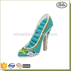 Customized High Heel Shoe Crafts Jewelry Ring Holder