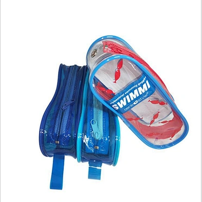 Zipper bag PVC Swimming goggles bag