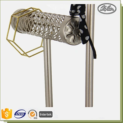 Double t-bar shape metal&mdf display stands for jewelry