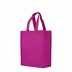 Customized colorful eco friendly grocery  gift shopping bag reusable