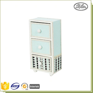 Wholesale customized square vintage leather jewelry box