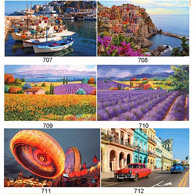 E-friendly paper puzzle ,high quality customized jigsaw puzzle, new design puzzle 500 pieces for entertainment