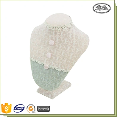 Antique Home Decoration Bust Shaped Jewelry Necklace Holder