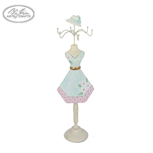 Home decorate ring necklace holder jewelry doll stand