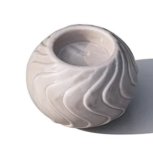 Home decoration customized small ceramic candle holder