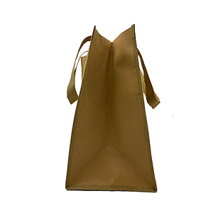 Custom style eco-firednly recyclable shopping brown kraft paper bag