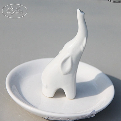 OEM&ODM services sliver tree shape ceramic jewelry tray decoration vase