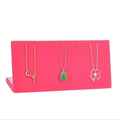 Jewelry frame gold and silver jewelry jade display props necklace rack earrings earrings pendant storage board display rack