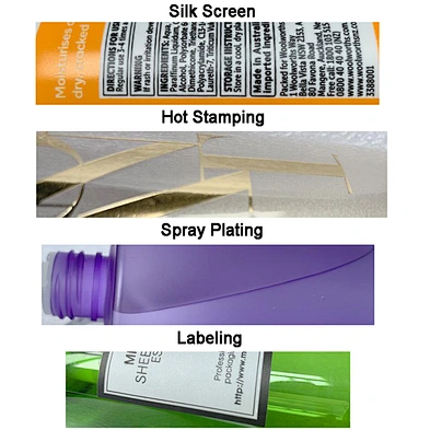 PET 60ml empty hand sanitizer bottle Disposable Gel Separate Bottle  Transparent Alcohol Hand Sanitizer Bottle
