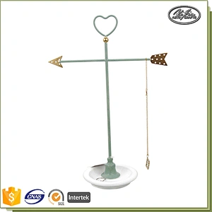 Simple style jewelry organizer, iron necklaces holder