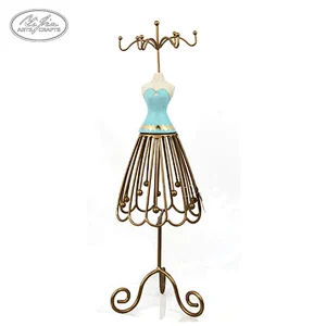 High quality metal jewellery hanger for necklace ring bracelet