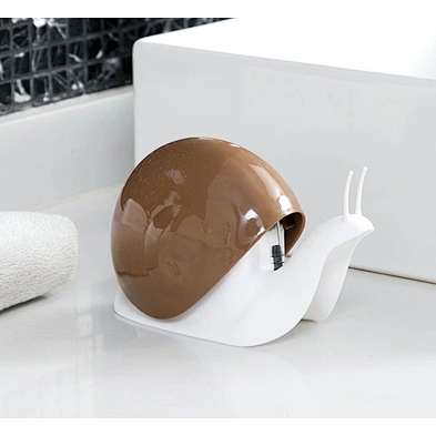 Snail-shaped hand sanitizer liquid bottle empty PP hand sanitizer plastic bottle with dispenser pump