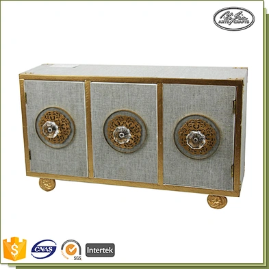Luxury handmade delicate wood jewelry box with drawer
