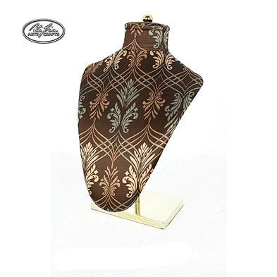 Table Top Velvet Bust Jewelry Display, Mannequin Necklace Jewelry Stand