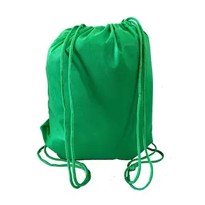 Promotional Customized Colorful Printed Non-Woven Drawstring Bag for Giveaway Favors or Daily Use
