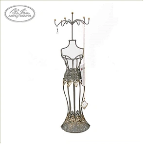 Handmade Iron decorate jewelry display mannequin