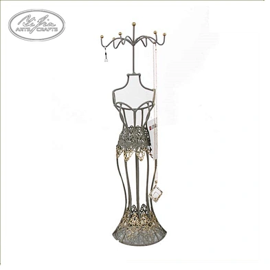 Handmade Iron decorate jewelry display mannequin