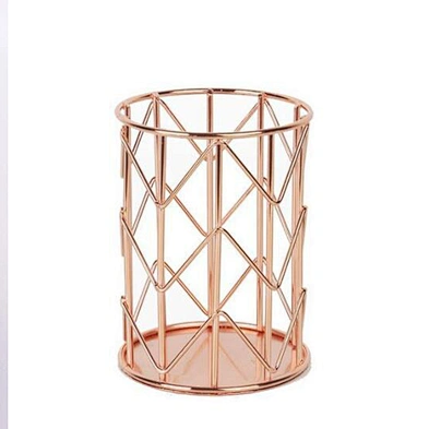 Pen Holder Office House Table Desk Unique  Metal Stand Pen Holder