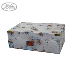 Vintage stylish mini customized wooden tissue box