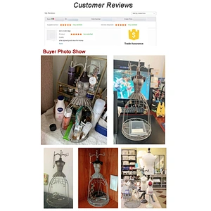 Jewelry Display Rack Princess Earrings Shelf Retro Art Creative Ornaments Resin Iron Storage Jewelry Bracelet Ring Holder
