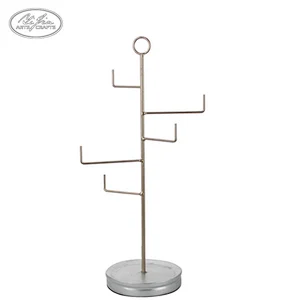 New design customized iron metal jewelry home display