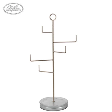 New design customized iron metal jewelry home display