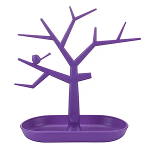 Necklace Earring Bracelet Tree Shaped Jewelry Display Tower Holder