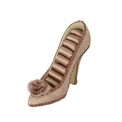Colorful High Heel Shoe Shaped Jewelry Ring Holder