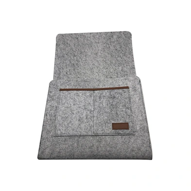 Convenient Bed Sofa Desk Hanging Organizer Multi Felt Bedside Storage Bag with Pockets
