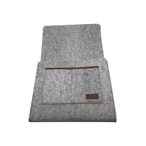 Convenient Bed Sofa Desk Hanging Organizer Multi Felt Bedside Storage Bag with Pockets