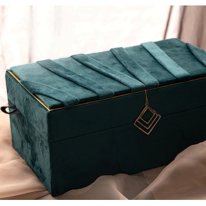 custom logo jewelry ring necklace box organizer flannel jewelry storage box luxury velvet jewelry box with mirror