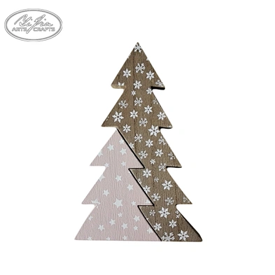 Wholesale decoration supplies wooden Christmas tree