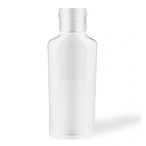 PET 60ml empty hand sanitizer bottle Disposable Gel Separate Bottle  Transparent Alcohol Hand Sanitizer Bottle