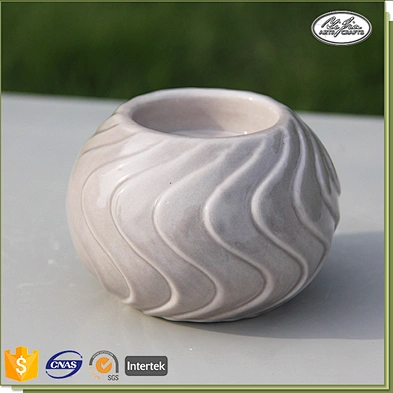 Home decoration customized small ceramic candle holder
