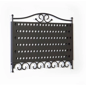 Black Metal Jewelry Hang Organizer Earring Bracelet Wall Mounted Hanging Jewelry Organizer
