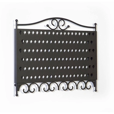 Black Metal Jewelry Hang Organizer Earring Bracelet Wall Mounted Hanging Jewelry Organizer