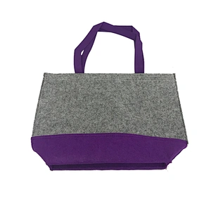 Wholesale customized logo felt handbag storage bag shopping bag